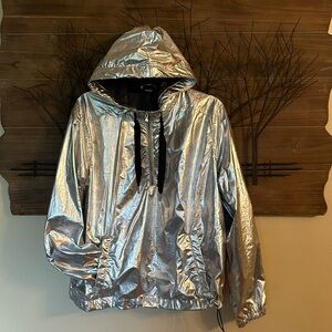 Pullover rain coat